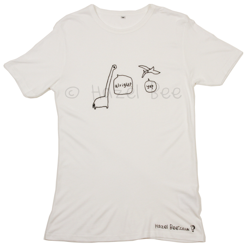 Dinosaurs Bamboo Tee Shirt