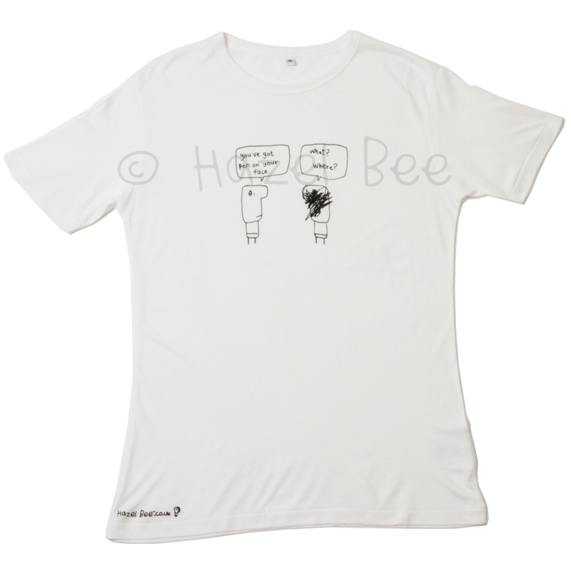 Pen On Face Bamboo Tee Shirt