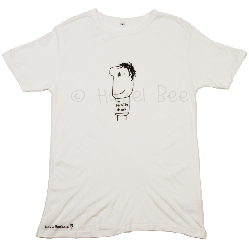 Secretly Drunk Bamboo Tee Shirt