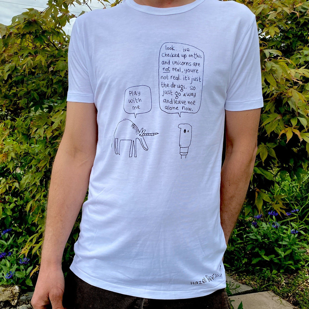 Unicorn Drugs Bamboo Tee Shirt