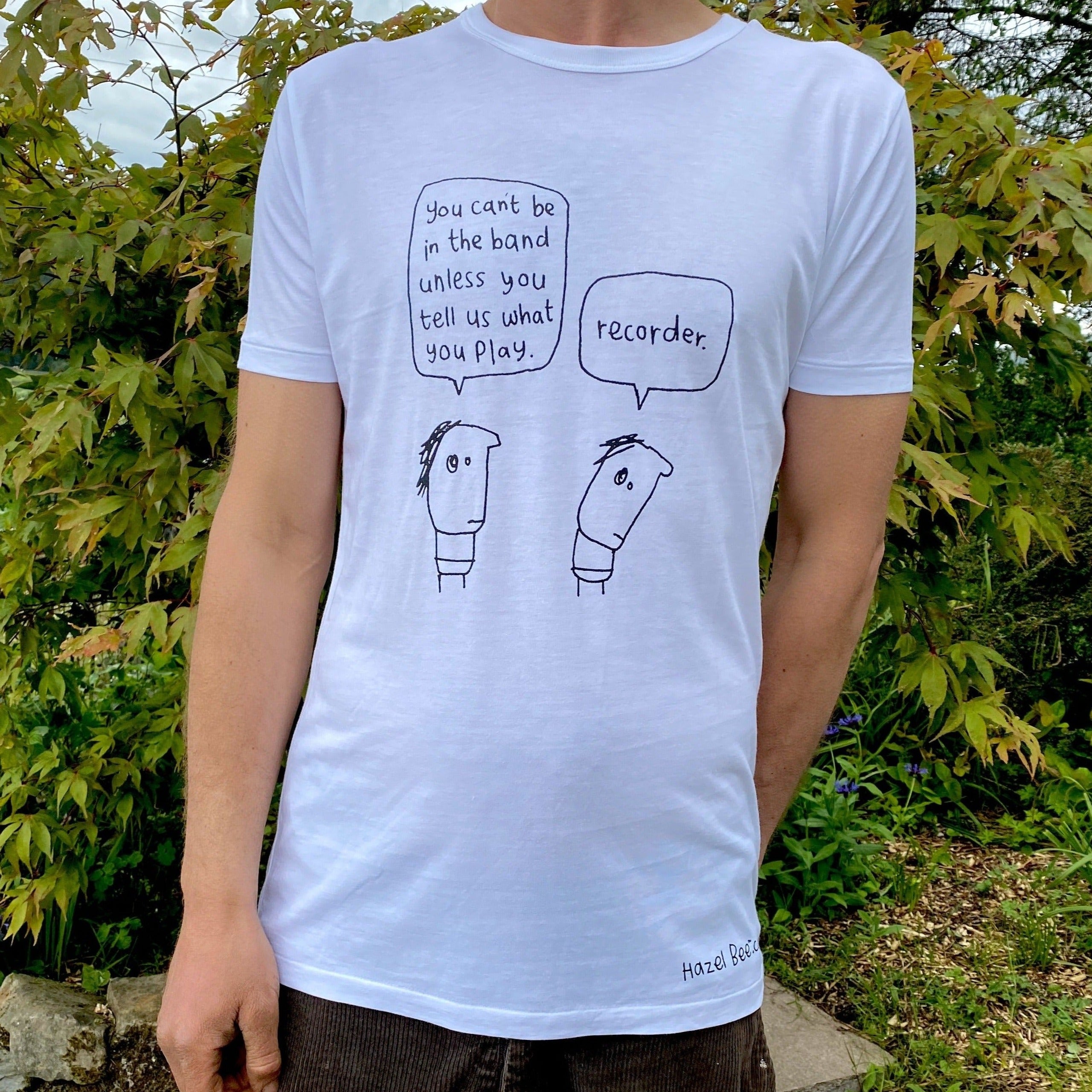 Recorder Bamboo Tee Shirt