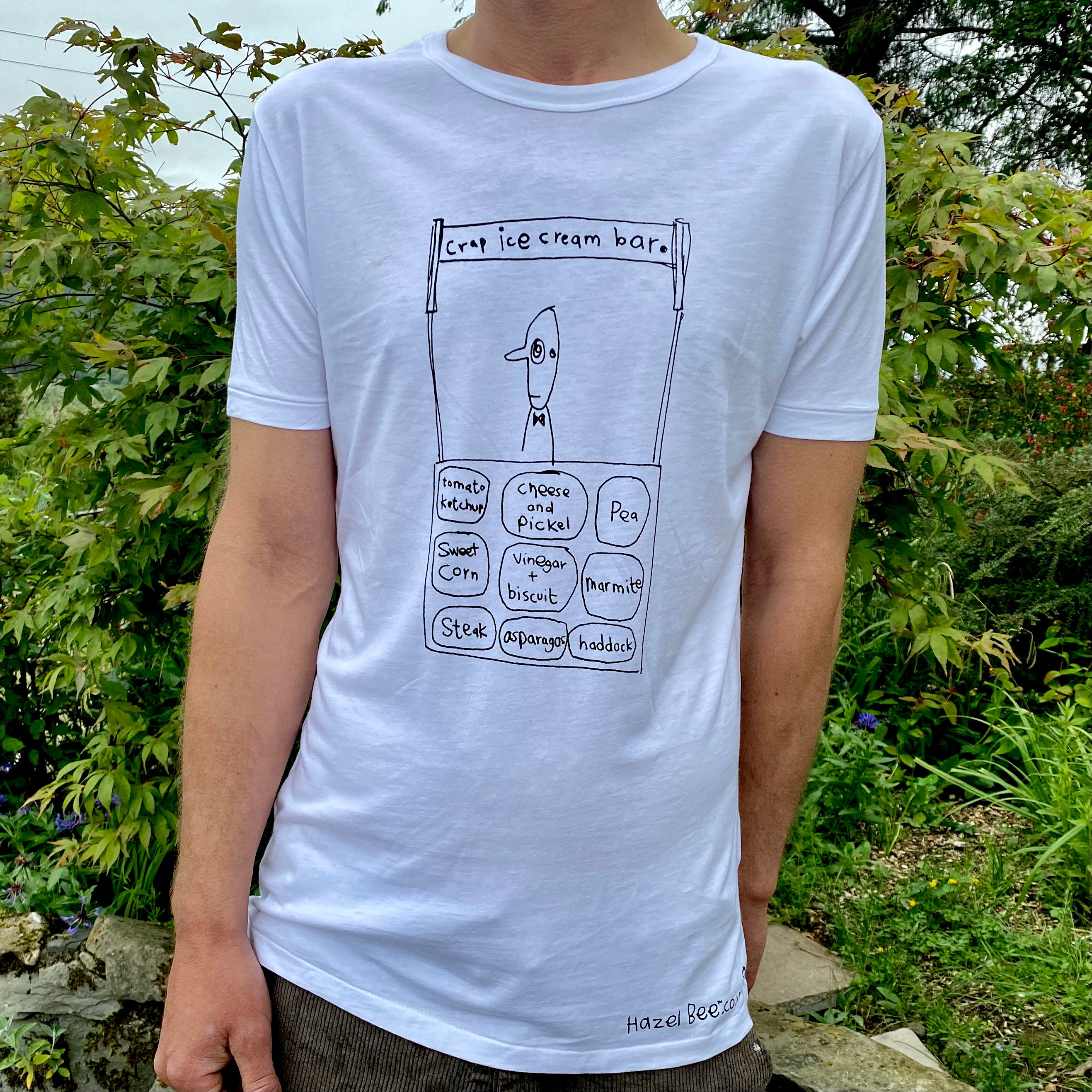 Crap Ice-cream Bar Bamboo Tee Shirt