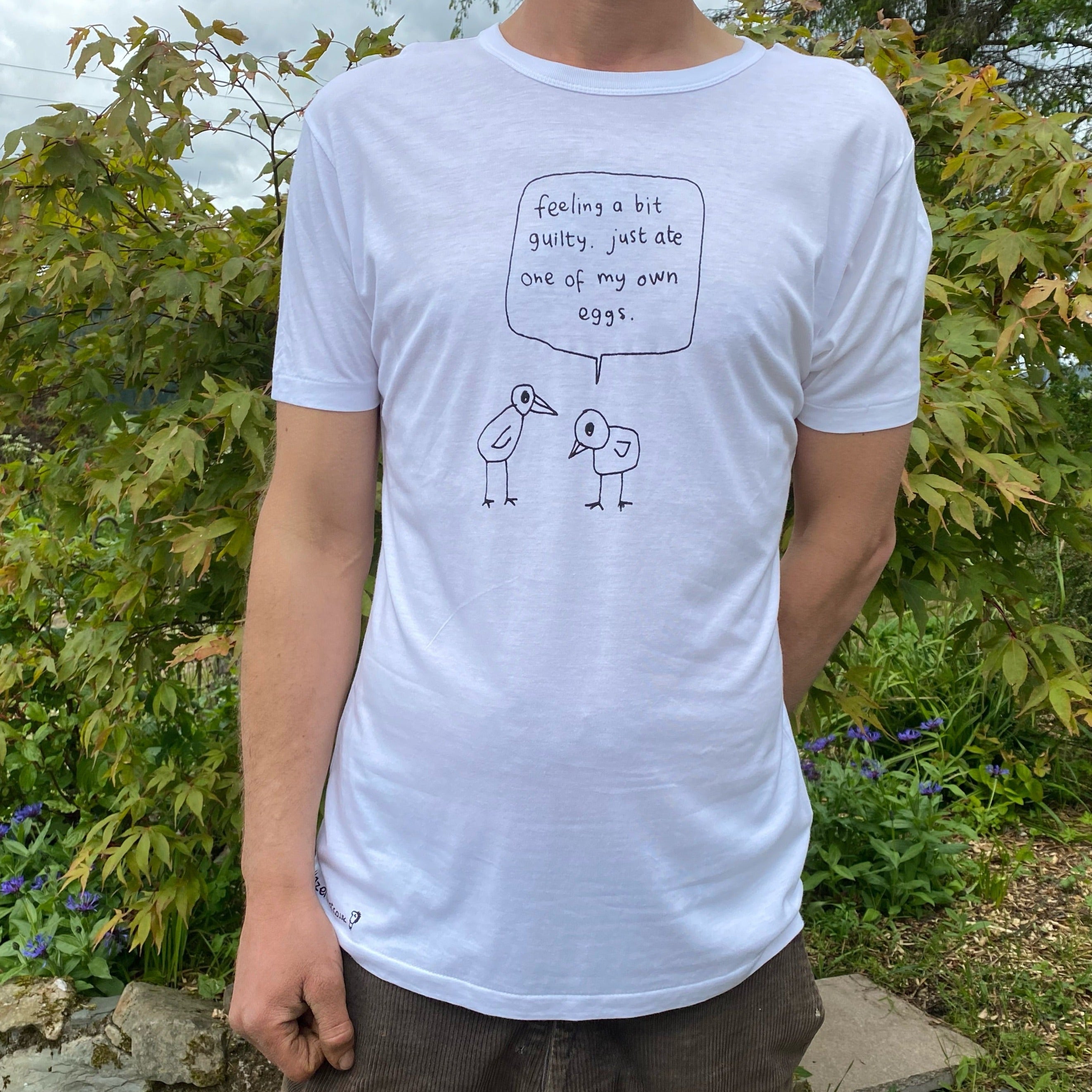 Ate My Own Egg Bamboo Tee Shirt