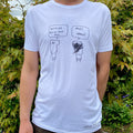 Pen On Face Bamboo Tee Shirt | Funny T-Shirt Gift