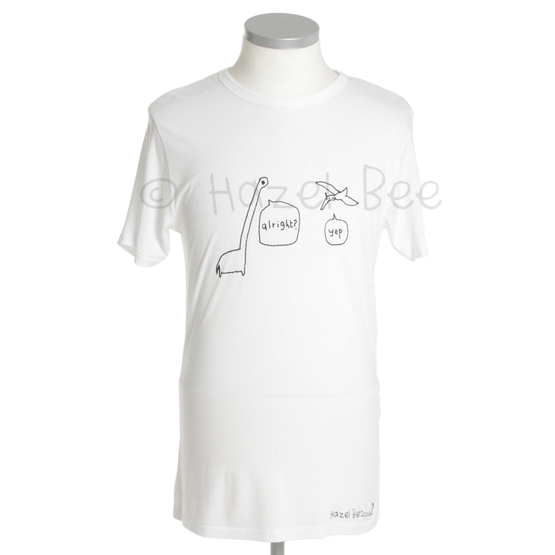 Dinosaurs Bamboo Tee Shirt